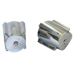 HDZ0024 2 Pcs * Hot / Cold Water, Zinc Handle. Wall-Mounted Tub & Shower Faucet